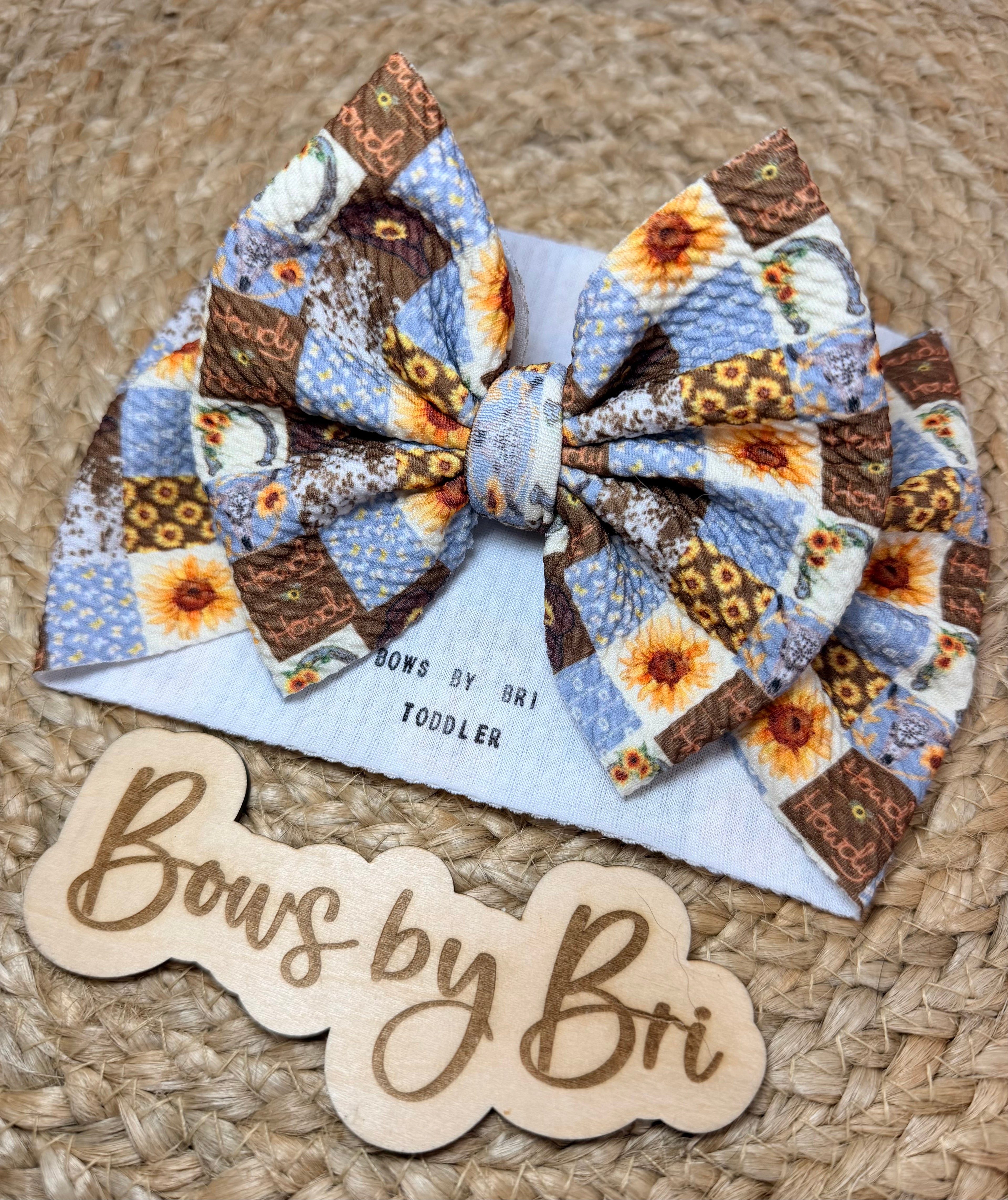 Toddler sunflower OG wrap