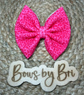 4in pink cheetah clip