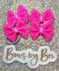2in cheetah piggie clips/nylon