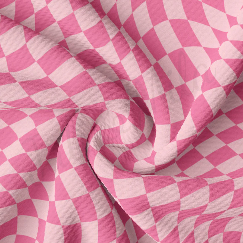 Pink Checkered