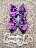 3in CH camo piggie clips