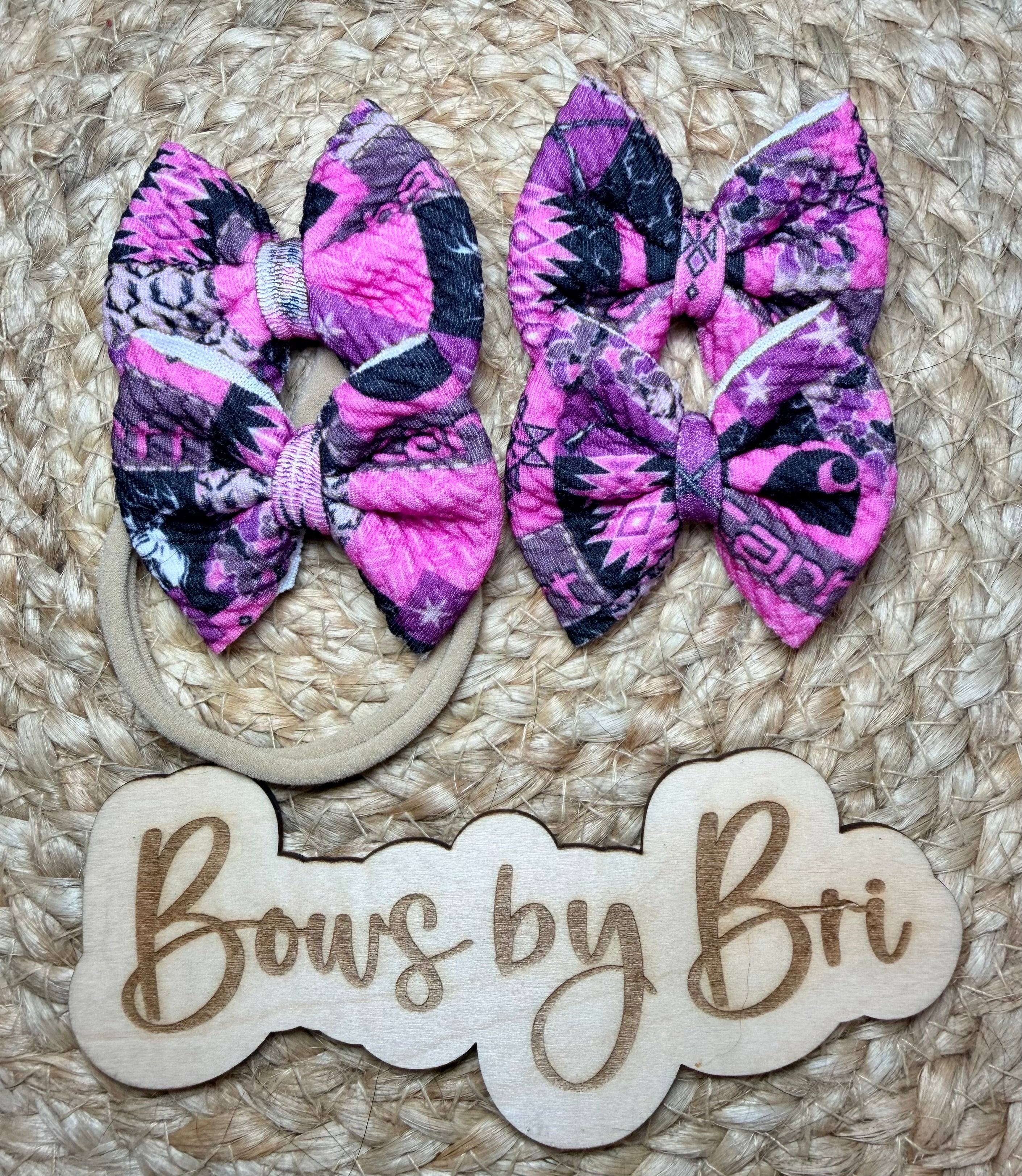 2in CH camo piggie clips/nylon