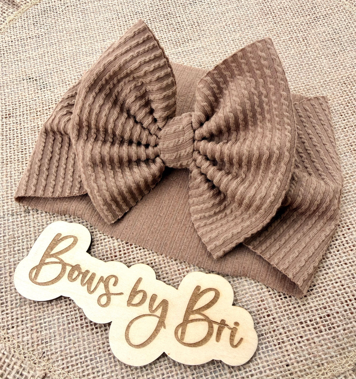 Mocha ribbed