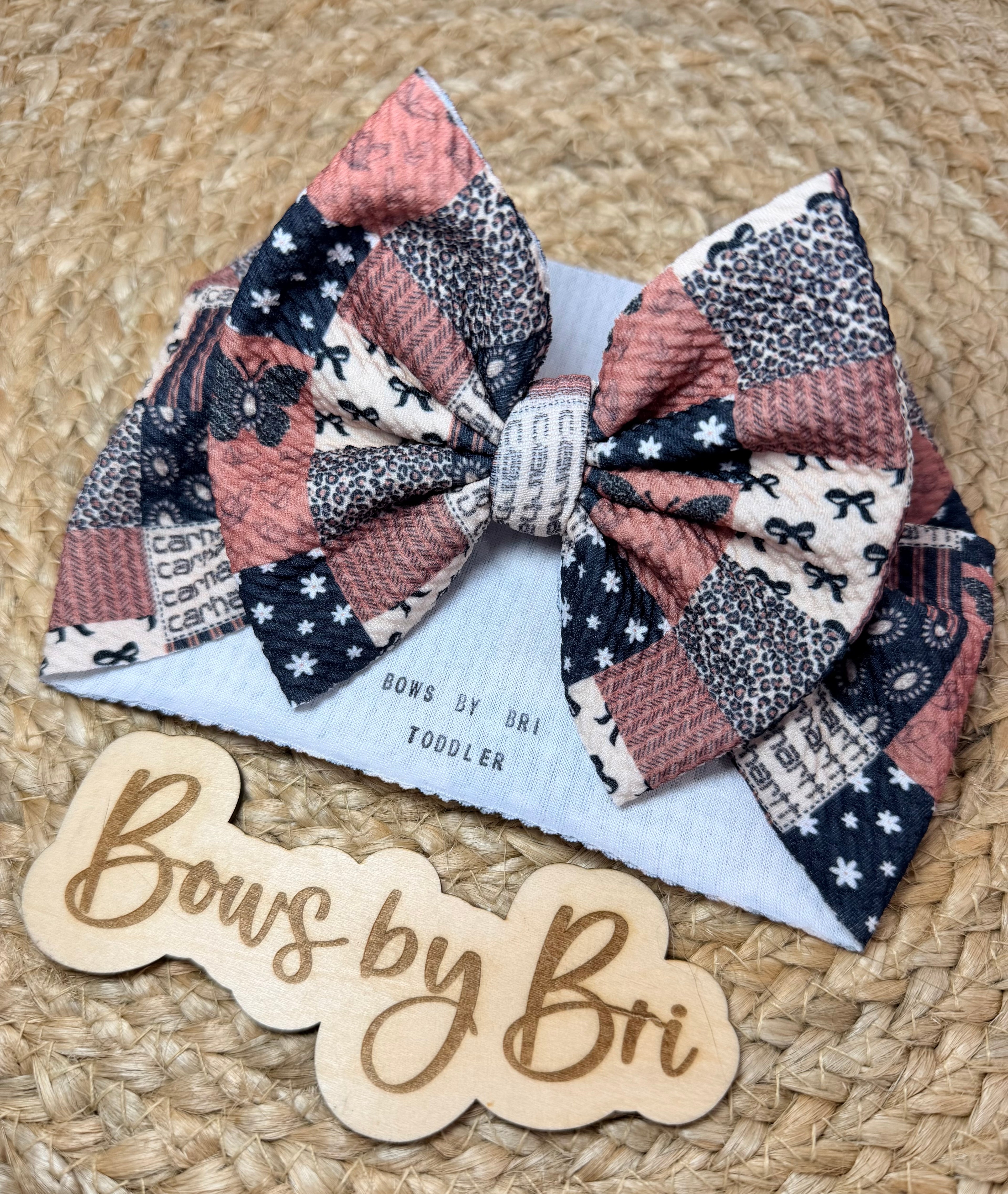 Toddler CH patchwork OG wrap