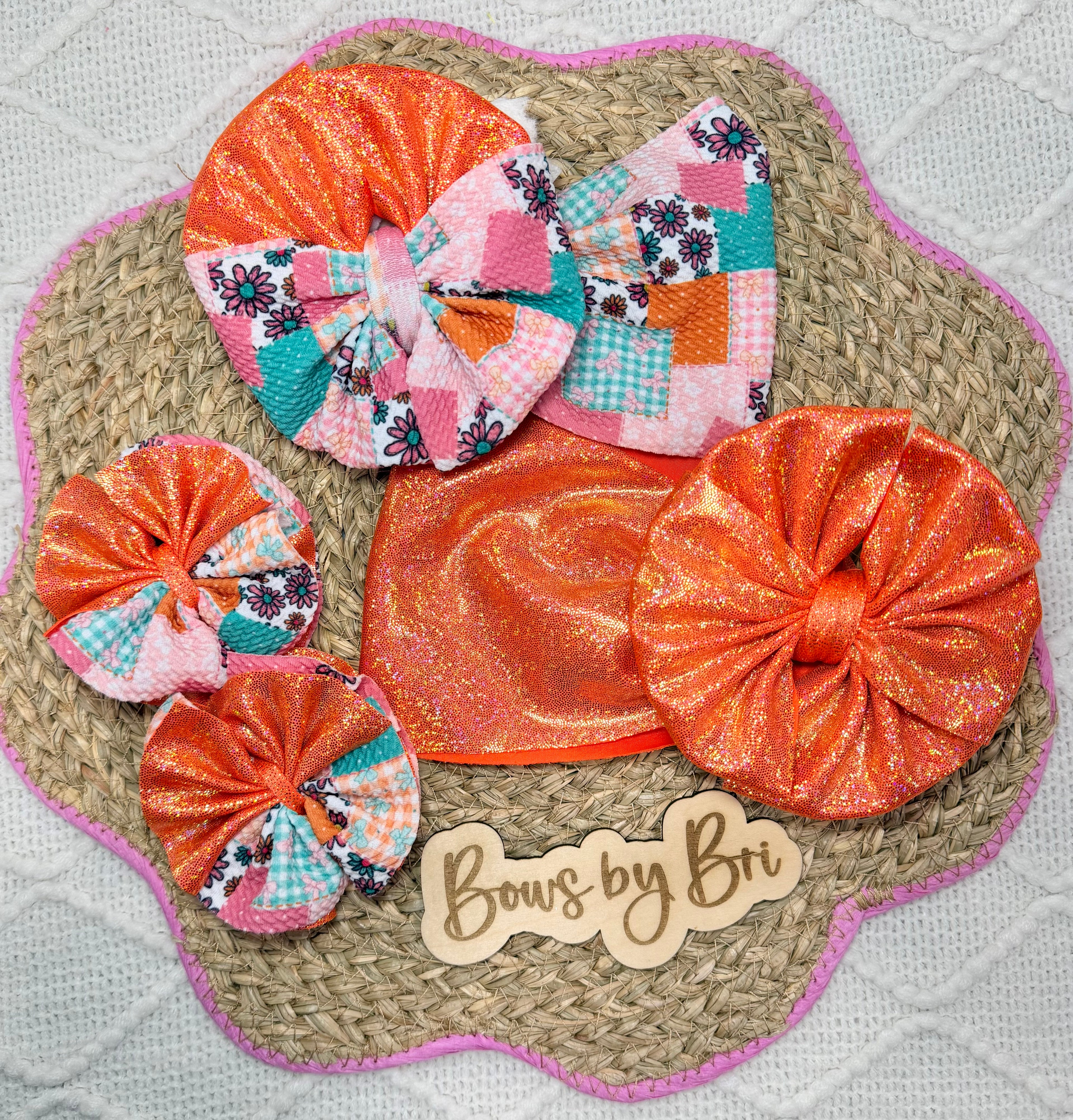 Orange shimmer