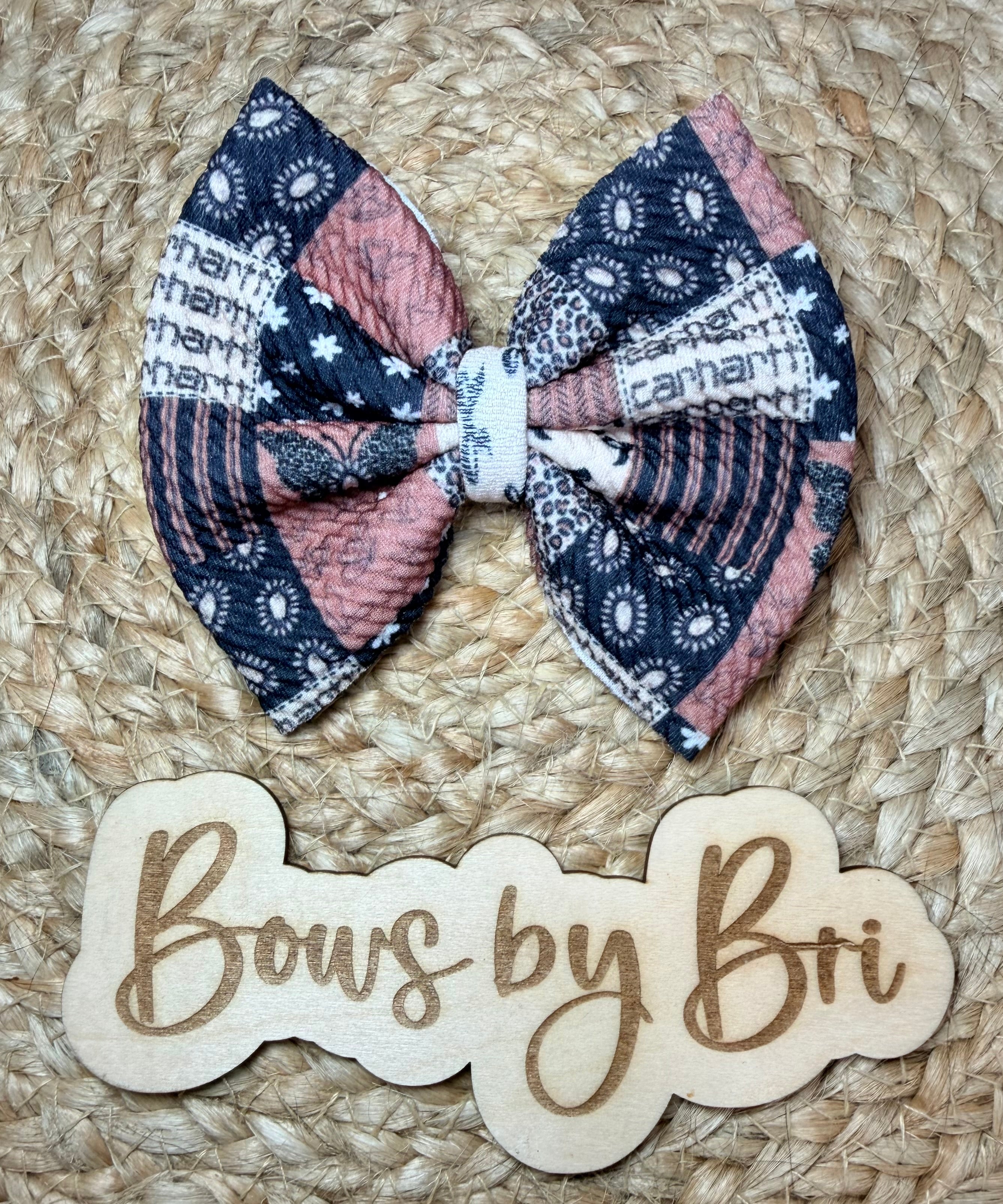 4in CH patchwork clip