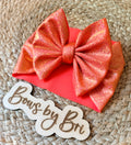Orange shimmer