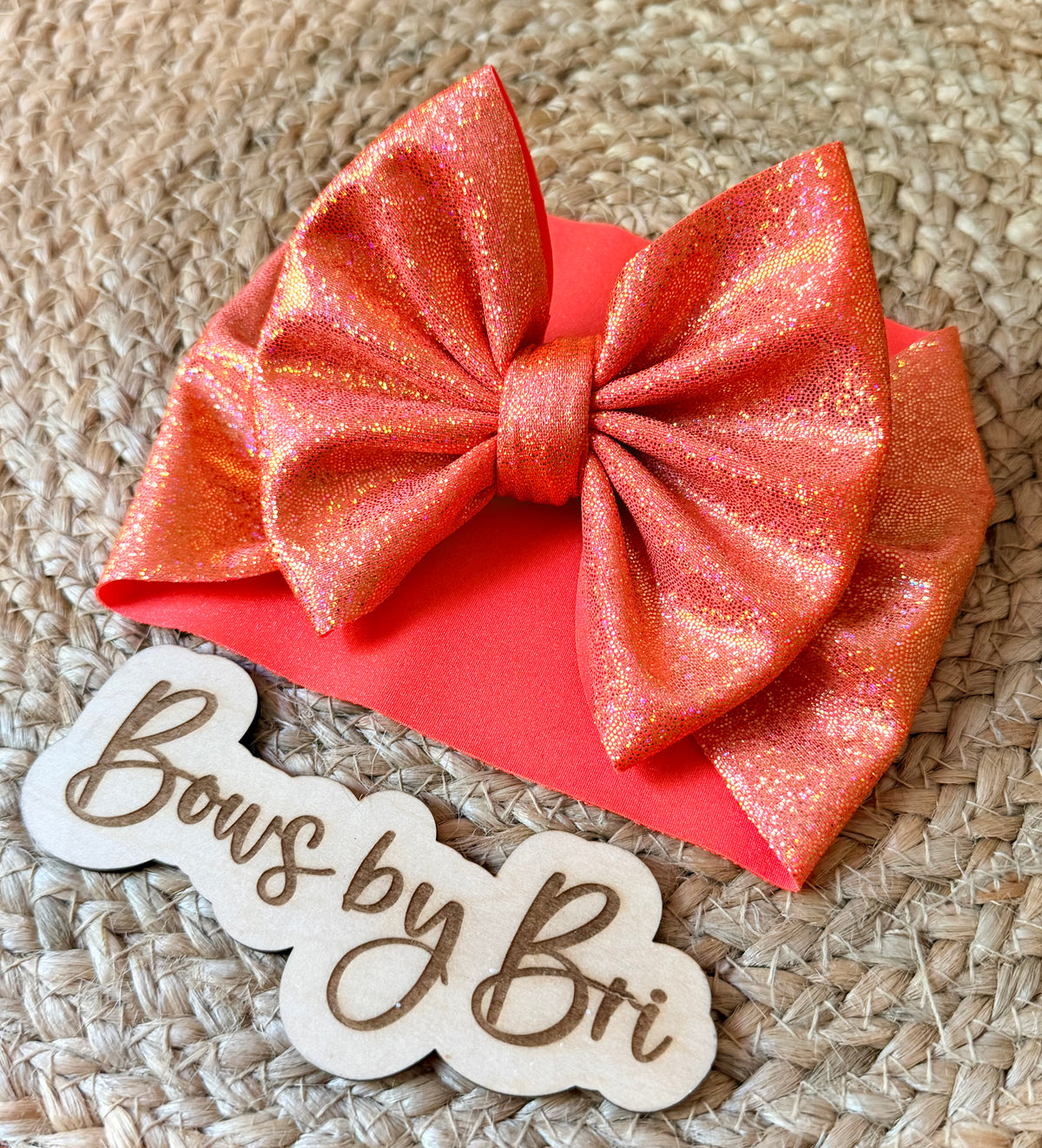 Orange shimmer
