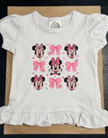 Minnie pre-order kids ruffle tee